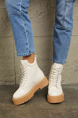 Platform Combat Boots