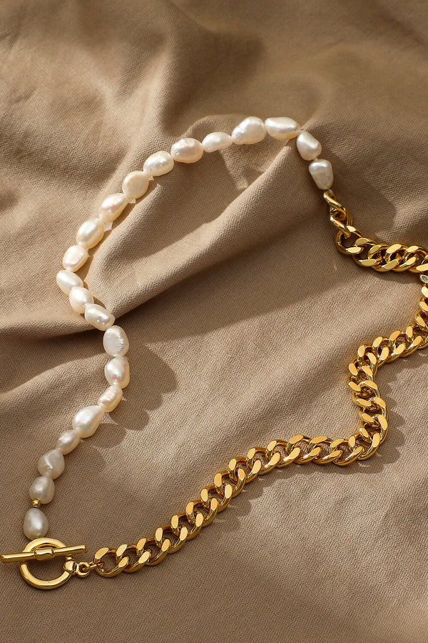 Pearl Gold Necklace - DeliveringBody