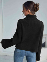 Turtleneck Long Sleeve Sweater