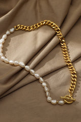 Pearl Gold Necklace - DeliveringBody